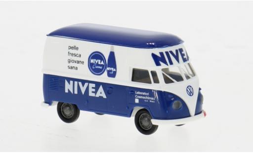 Modelauto Volkswagen T1 B Gro&Atilde;�raum-bestelwagen Nivea (IT) 1960 1/87 Brekina
