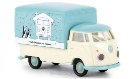 Modelauto Volkswagen T1 B Gro&Atilde;�raum-Koffer K&Atilde;&frac14;hlhaus 1960 1/87 Brekina
