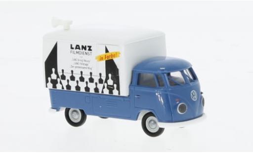 Modelauto Volkswagen T1 B Gro&Atilde;�raum-Koffer Lanz Filmwagen 1960 1/87 Brekina