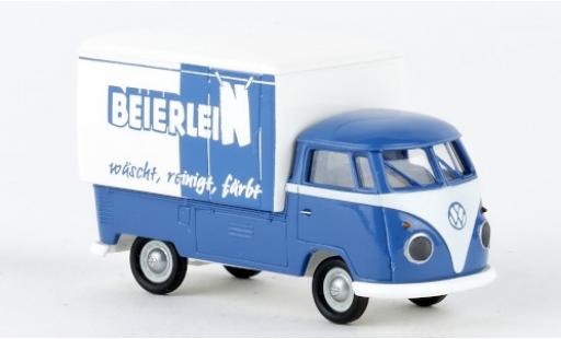 Modelauto Volkswagen T1 B Gro&Atilde;�raum-Koffer W&Atilde;&curren;scherei Beierlein 1960 1/87 Brekina