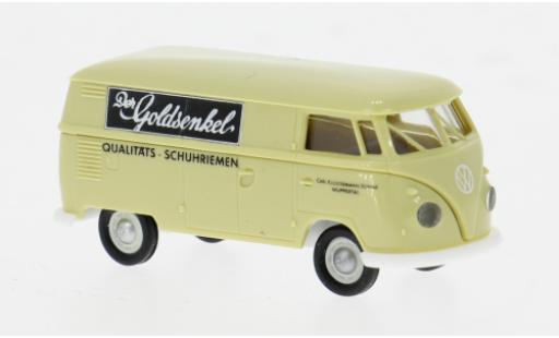 Modelauto Volkswagen T1 B bestelwagen 1960 Goldsenkel 1/87 Brekina