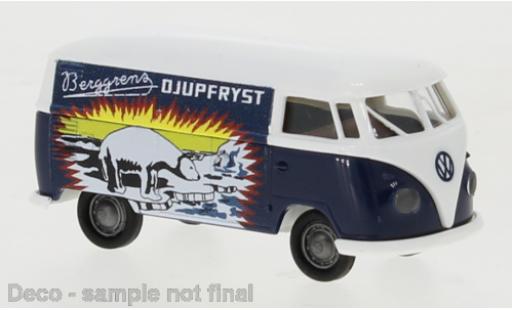 Modelauto Volkswagen T1 B bestelwagen Berggrens Djupfryst 1960 1/87 Brekina