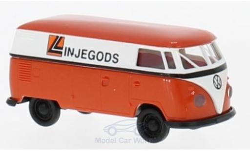 Modelauto Volkswagen T1 B bestelwagen Linjegods (NO) 1/87 Brekina