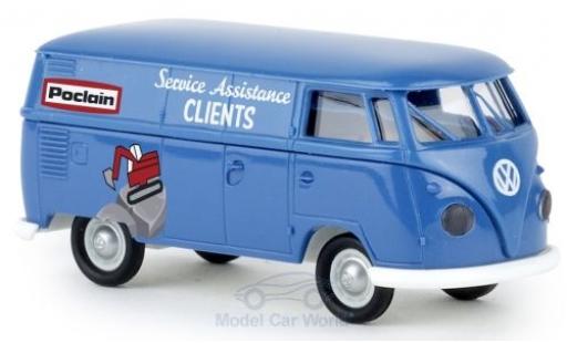 Modelauto Volkswagen T1 B bestelwagen Poclain 1/87 Brekina