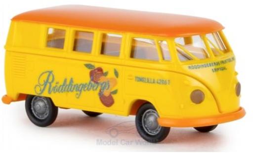 Modelauto Volkswagen T1 B Stationwagen R&Atilde;&para;ddingsberge Fruktodling 1/87 Brekina
