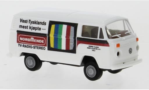 Modelauto Volkswagen T2 B bestelwagen Nordmende (NO) 1973 1/87 Brekina