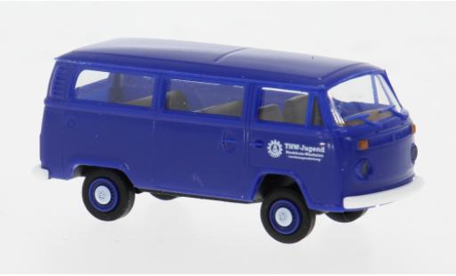 Modelauto Volkswagen T2 B Stationwagen 1973 THW Jugend NRW 1/87 Brekina