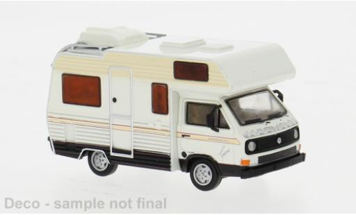 Modelauto Volkswagen T3 A Camper wit 1983 1/87 Brekina