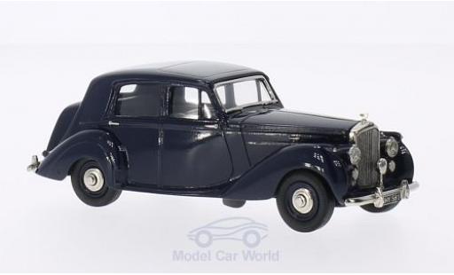 Modelauto Bentley Mark 6 berline MK VI 4-door Sallon blauw 1951 1/43 Brooklin