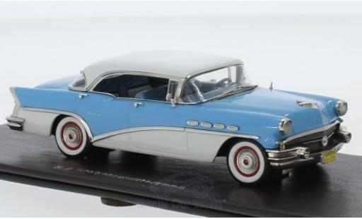 Modelauto Buick Century hardtop 4 portes 4-Door blauw/wit 1956 1/43 Brooklin