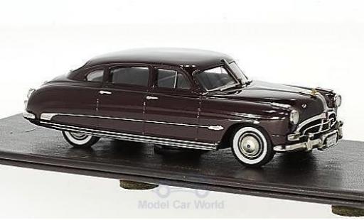 Modelauto Hudson Hornet 4-Door Sedan rood 1951 1/43 Brooklin
