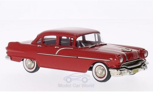 Modelauto Pontiac Chieftain Sedan 870 rood 1956 1/43 Brooklin