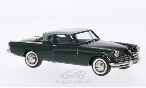 Modelauto Studebaker Commander Coupe groen/groen 1954 1/43 Brooklin