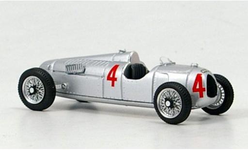 Modelauto Auto Union Typ C course No.4 GP N&Atilde;&frac14;rburgring 1936 1/43 Brumm