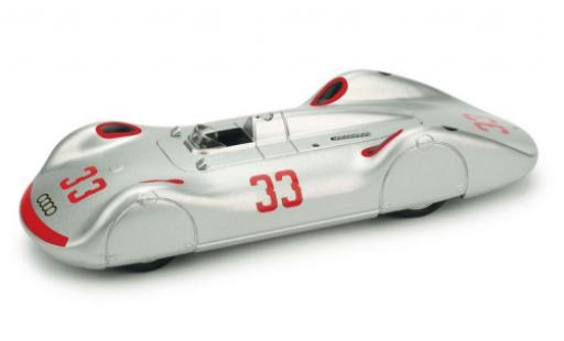 Modelauto Auto Union Typ C stromlinie No.33 Avus 1937 L.Fagioli 1/43 Brumm