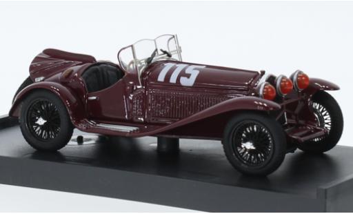 Modelauto Alfa Romeo 8C 2300 RHD No.115 Mille Miglia 1932 1/43 Brumm