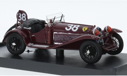 Modelauto Alfa Romeo 8C 2300 RHD No.38 Scuderia Ferrari 24h Spa 1932 1/43 Brumm