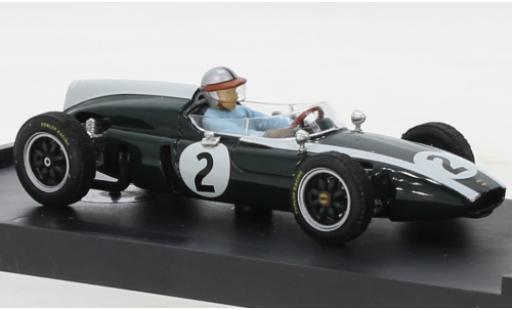 Modelauto Cooper T53 course No.2 formule 1 GP Grande-Bretagne 1960 1/43 Brumm