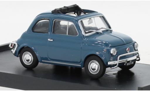 Modelauto Fiat 500 L blauw 1968 1/43 Brumm
