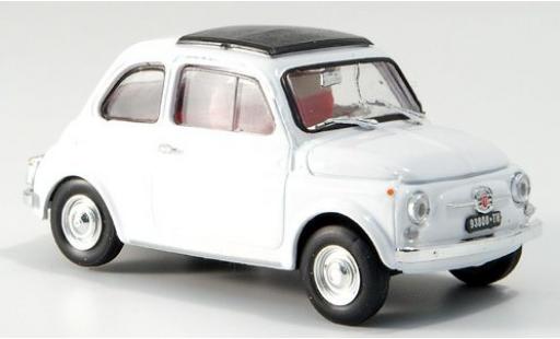 Modelauto Fiat 500 F wit 1965 1/43 Brumm