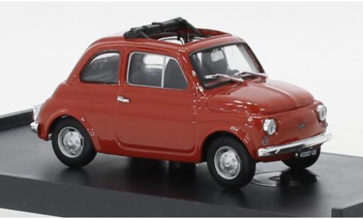 Modelauto Fiat 500 R oranje 1972 1/43 Brumm