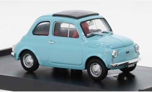 Modelauto Fiat 500 R turquoise clair 1972 1/43 Brumm