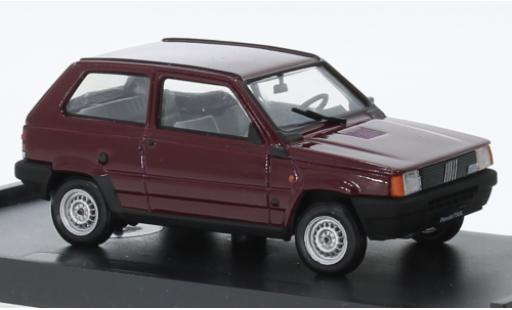 Modelauto Fiat Panda 750L Supernova rood fonc&Atilde;&copy; 1986 1/43 Brumm