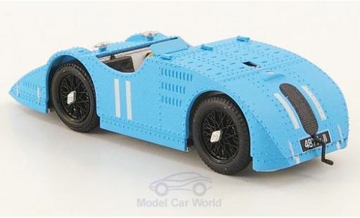 Modelauto Bugatti 32 grand prix Type Tank No.11 GP Frankreich 1923 P. De Vizcaya 1/43 Brumm