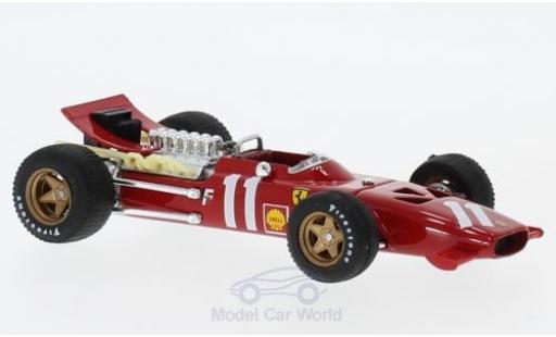Modelauto Ferrari 312 P F1 No.11 formule 1 GP Monte Carlo 1969 C.Amon 1/43 Brumm