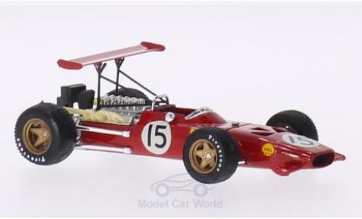 Modelauto Ferrari 312 F1 No.15 Scuderia formule 1 GP Spanien 1969 C.Amon 1/43 Brumm
