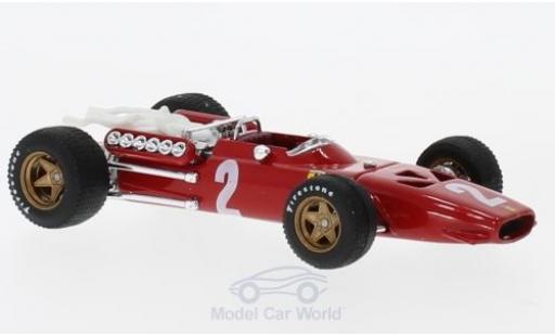 Modelauto Ferrari 312 P F1 No.2 formule 1 GP Italien 1967 C.Amon 1/43 Brumm