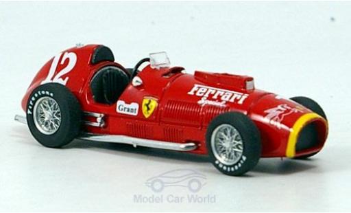 Modelauto Ferrari 375 Indianapolis No.12 1952 Rookie Test A.Ascari 1/43 Brumm
