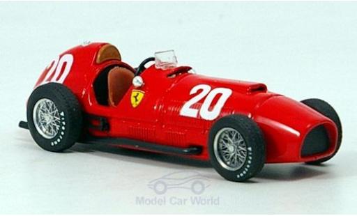 Modelauto Ferrari 375 F1 No.20 formule 1 GP Schweiz 1951 A.Ascari 1/43 Brumm