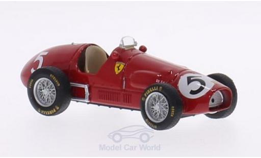 Modelauto Ferrari 500 F2 No.5 Scuderia formule 2 GP Gro&Atilde;�britannien 1953 A.Ascari 1/43 Brumm