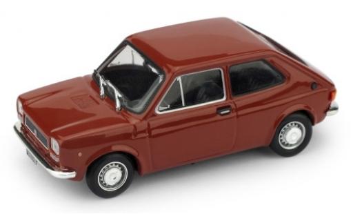 Modelauto Fiat 127 Serie 1 (.) rood 1972 1/43 Brumm