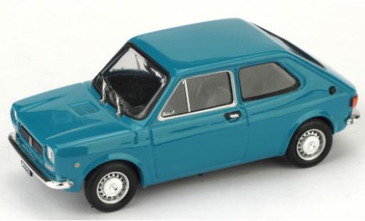 Modelauto Fiat 127 Serie 1 (1a ) blauw 1971 1/43 Brumm