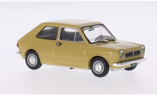 Modelauto Fiat 127 Berlina geel 1972 2-portes 1/43 Brumm