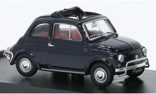 Modelauto Fiat 500 L blauw 1968 1/43 Brumm