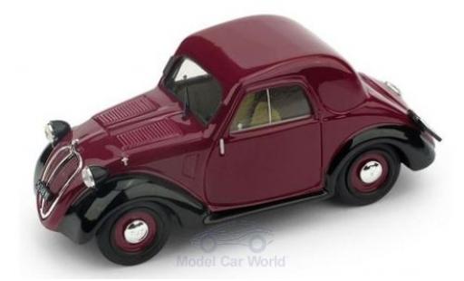 Modelauto Fiat 500 A 1.Serie rood/zwart 1936 1/43 Brumm