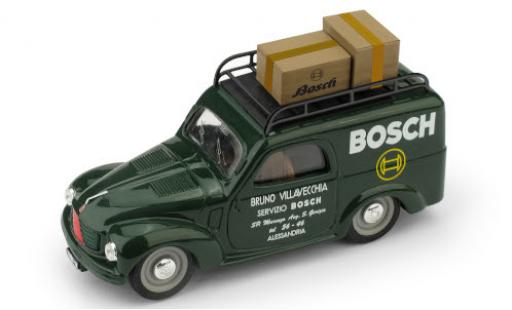 Modelauto Fiat 500C C Furgone Bosch 1950 avec Rack de toit et charge 1/43 Brumm