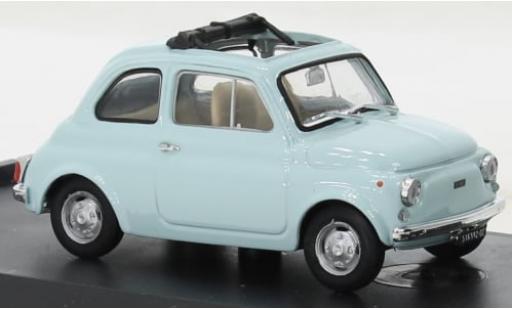 Modelauto Fiat 500 R blauw 1972 1/43 Brumm
