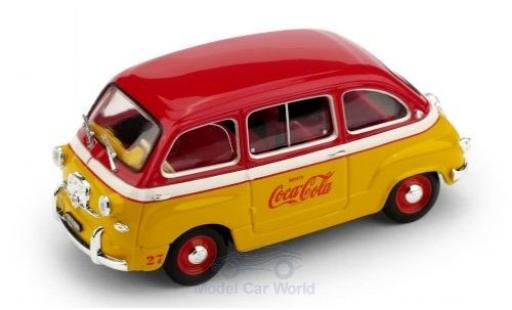 Modelauto Fiat 600 Multipla D Coca Cola 1960 Olympiade Rom 1/43 Brumm