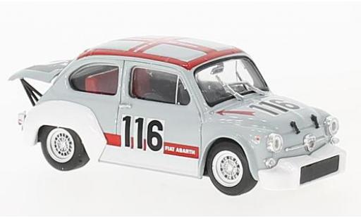 Modelauto Fiat Abarth 1000 Berlina Corsa Gr.2/70 No.116 Abarth Svolte di Popoli 1970 F.Palumbo 1/43 Brumm