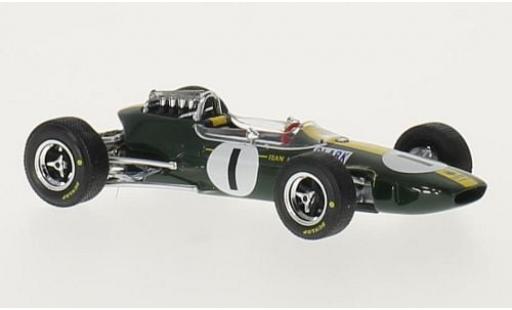 Modelauto Lotus 33 Base No.1 formule 1 GP Duitsland 1965 1/43 Brumm