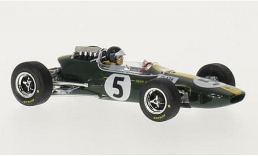 Modelauto Lotus 33 Base No.5 formule 1 GP England 1965 1/43 Brumm