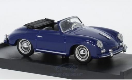 Modelauto Porsche 356 C C Cabriolet blauw 1952 1/43 Brumm
