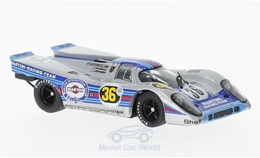 Modelauto Porsche 917 1971 K No.36 Martini Racing Team Martini 1000 Km Buenos Aires H.Marko/G.van Lennep 1/43 Brumm