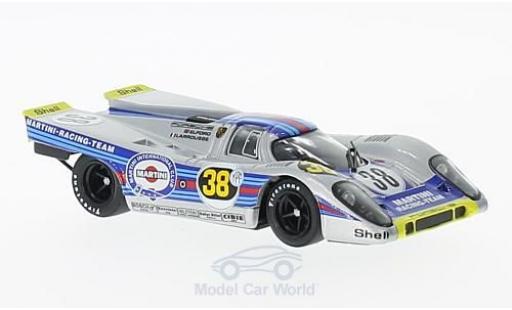 Modelauto Porsche 917 1971 K No.38 Martini Racing Team Martini 1000 Km Buenos Aires V.Elford/G.Larrousse 1/43 Brumm