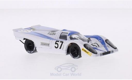 Modelauto Porsche 917 1971 K No.57 Zitro Racing Team 24h Le Mans D.Martin/G.Pillon 1/43 Brumm