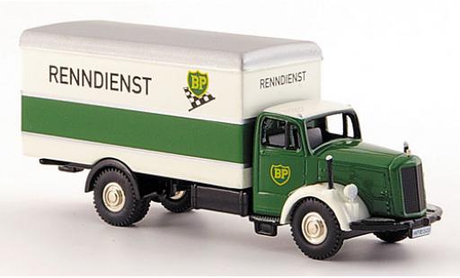Modelauto Mercedes L 6600 Base BP-Renndienst wagon conteneur-Truck 1/87 Bub